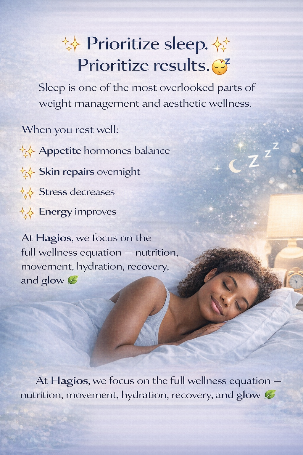 Healthy habits and sleep supporting weight loss results